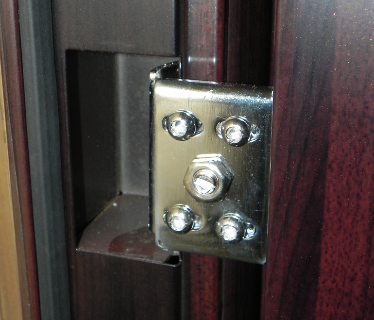 Особенности петель металлических дверей
