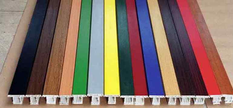 Цветовая палитра конструкций стеклопакетов