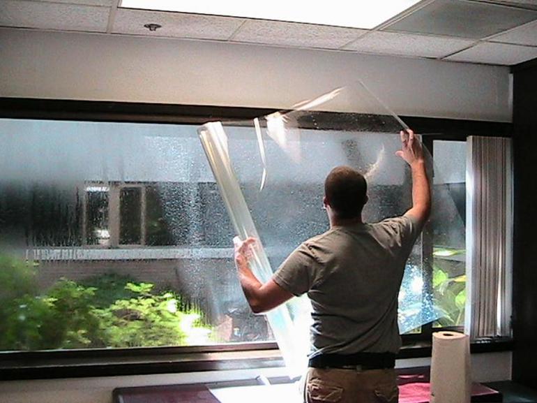 Как затонировать окна