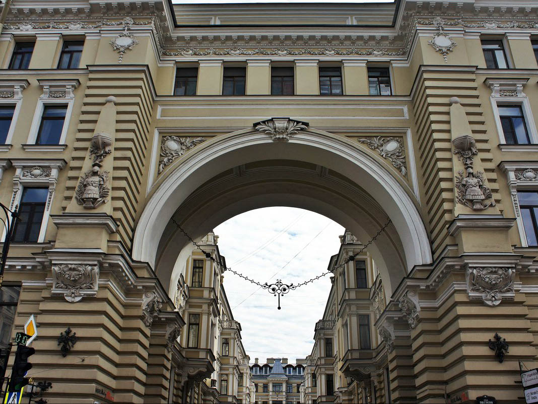 арка на галерной улице санкт петербург