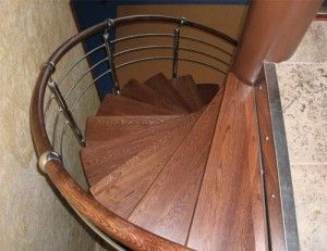 Украшение спиральных лестниц