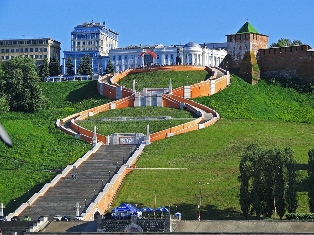 Которая длиннее: Потемкинская лестница, Чкаловская или на Мамаев Курган?