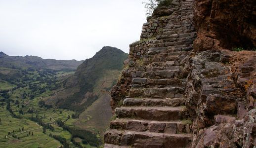 Лестница в Мачу-Пикчу