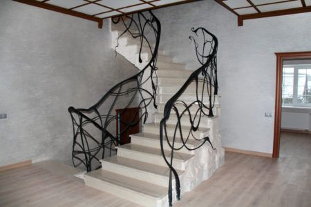 лестница в стиле модерн