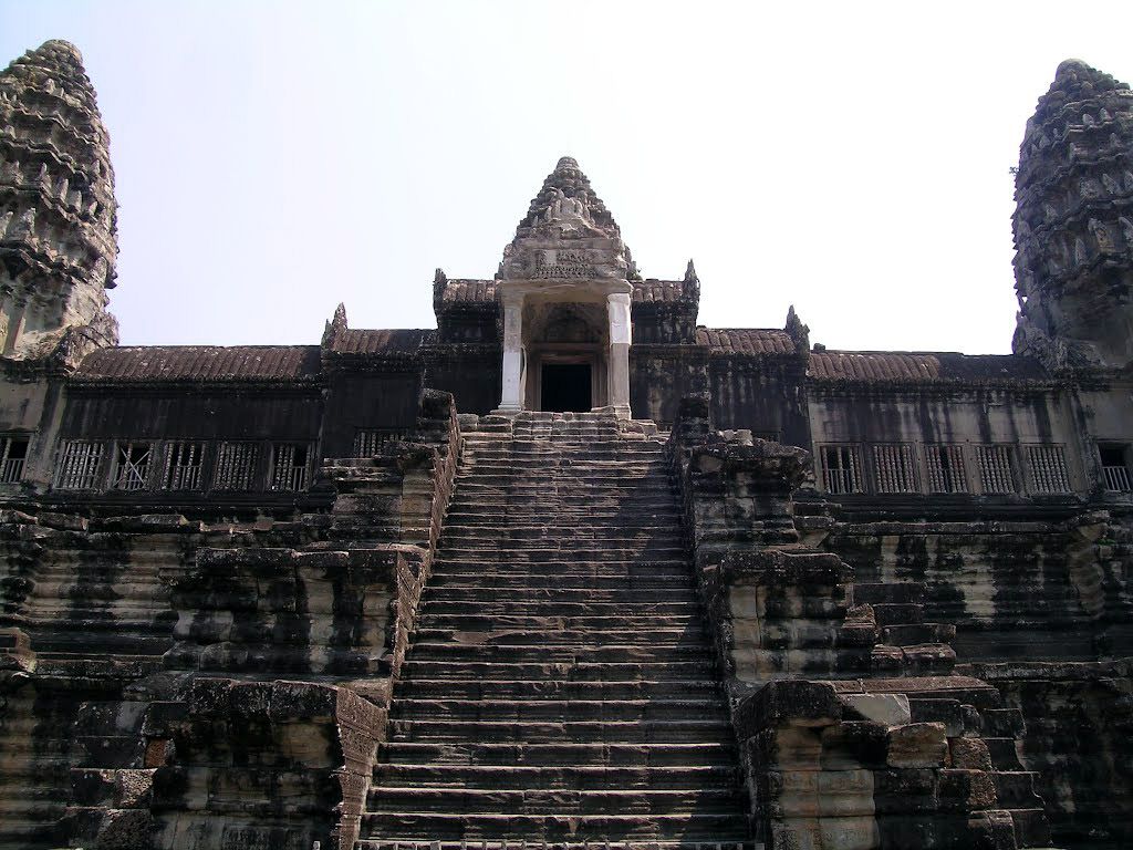 Лестница в Ангкор-Вате