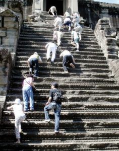 Лестница в Ангкор-Вате
