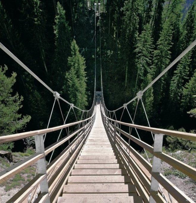 Лестница - мост (Швейцария)