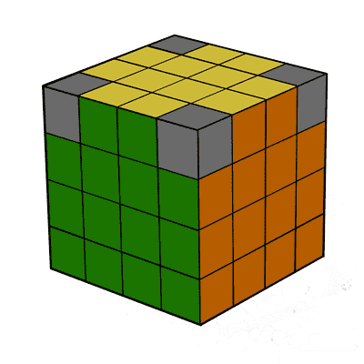 4 на 4 Формулы паритетов кубика Рубика 4х4 - Шаг 7. Twitter. 