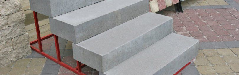 Разновидности бетонных ступеней