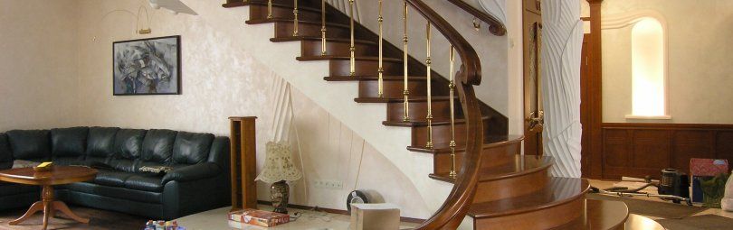 Роскошные лестницы – совершенство дуба безгранично